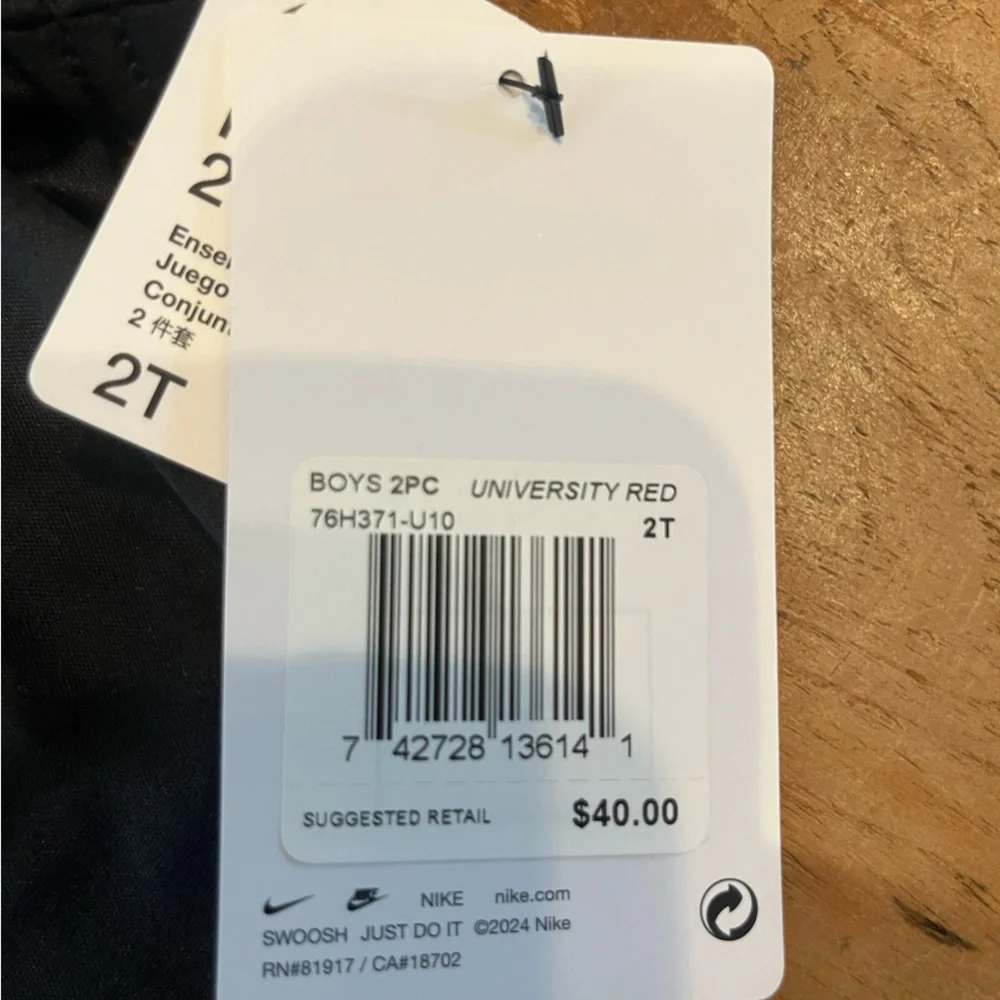 NWT Nike Boys 2 Piece Shorts Set - Picture 4 of 7